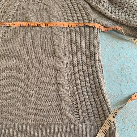 AEO long sleeve mixed knit sweater sz medium - Picture 8 of 10